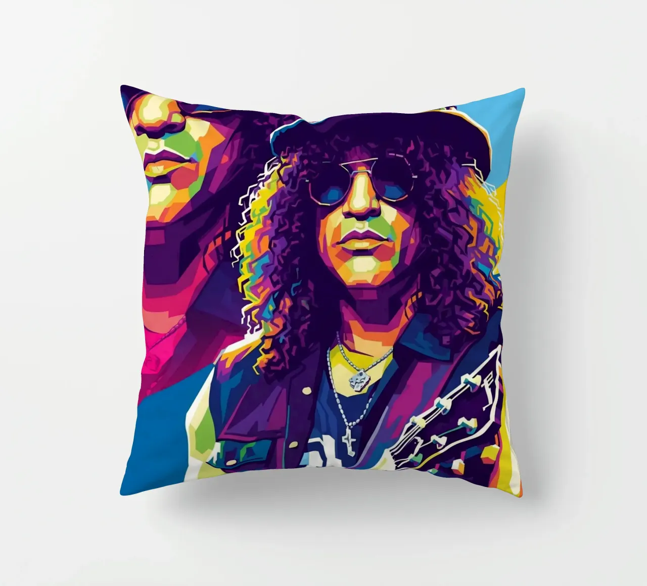 Slash - WPAP art style (6) cuscino da Hantamrata