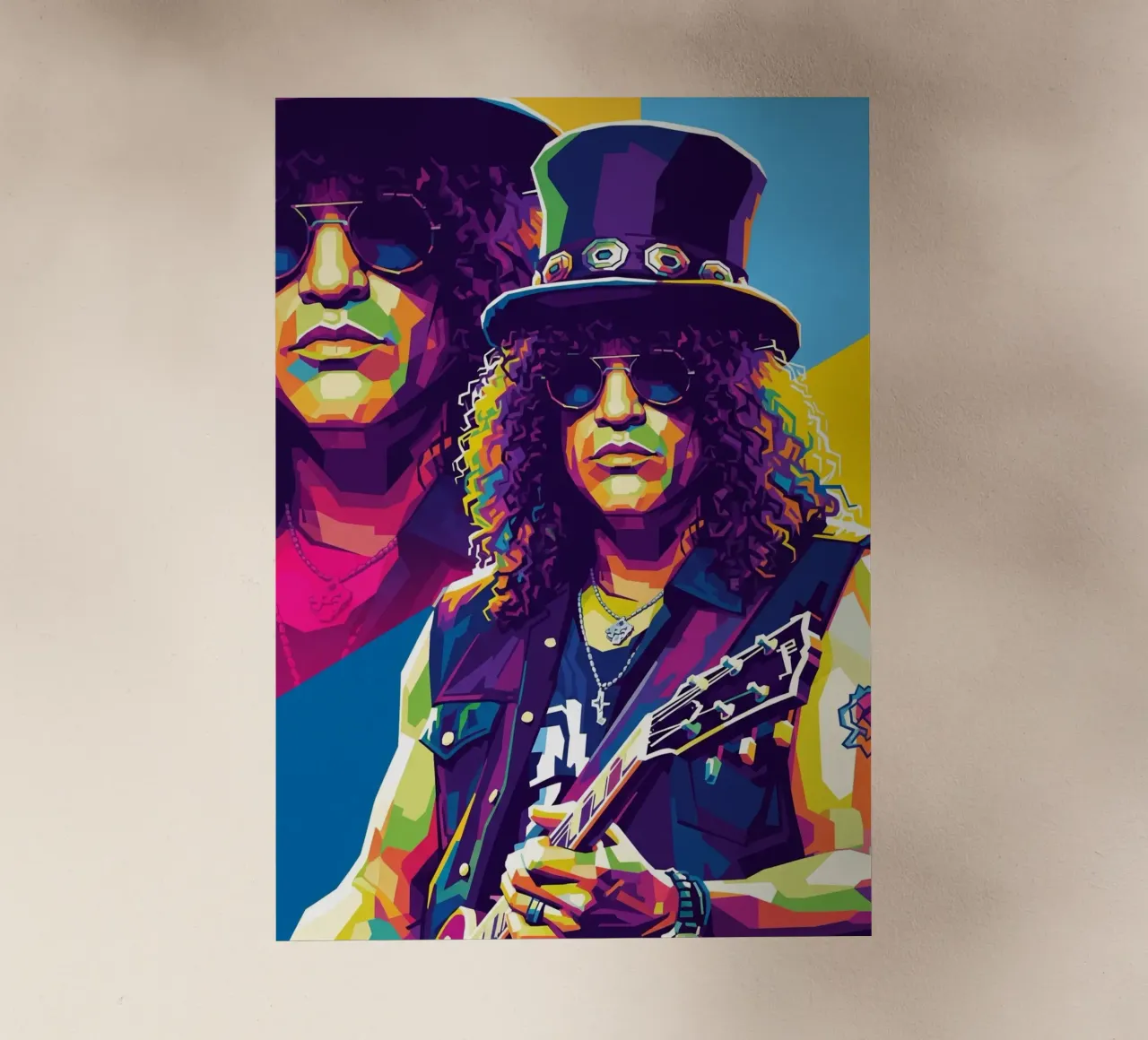 Slash - WPAP art style (6) pellicola backlit da Hantamrata