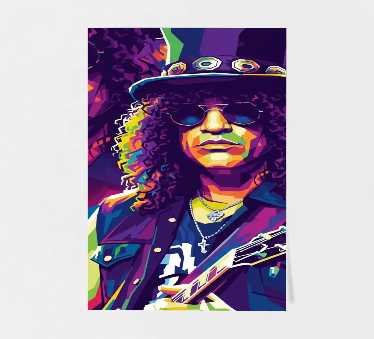 Slash - WPAP art style (6) Stickerbogen von Hantamrata