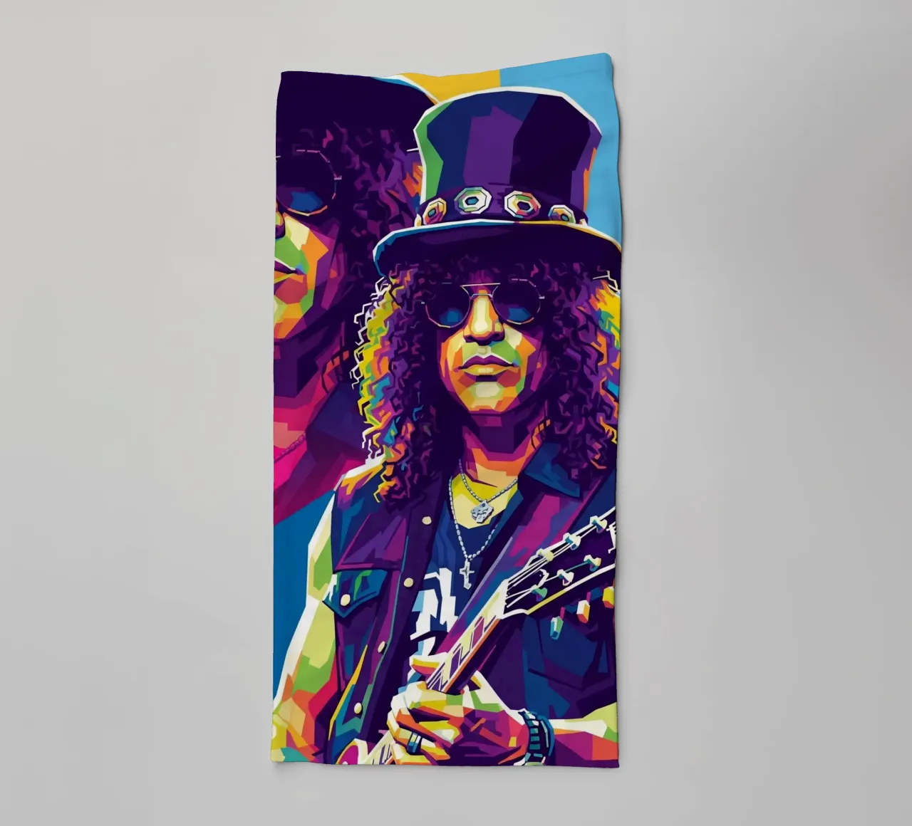 Slash - WPAP art style (6) towel by Hantamrata