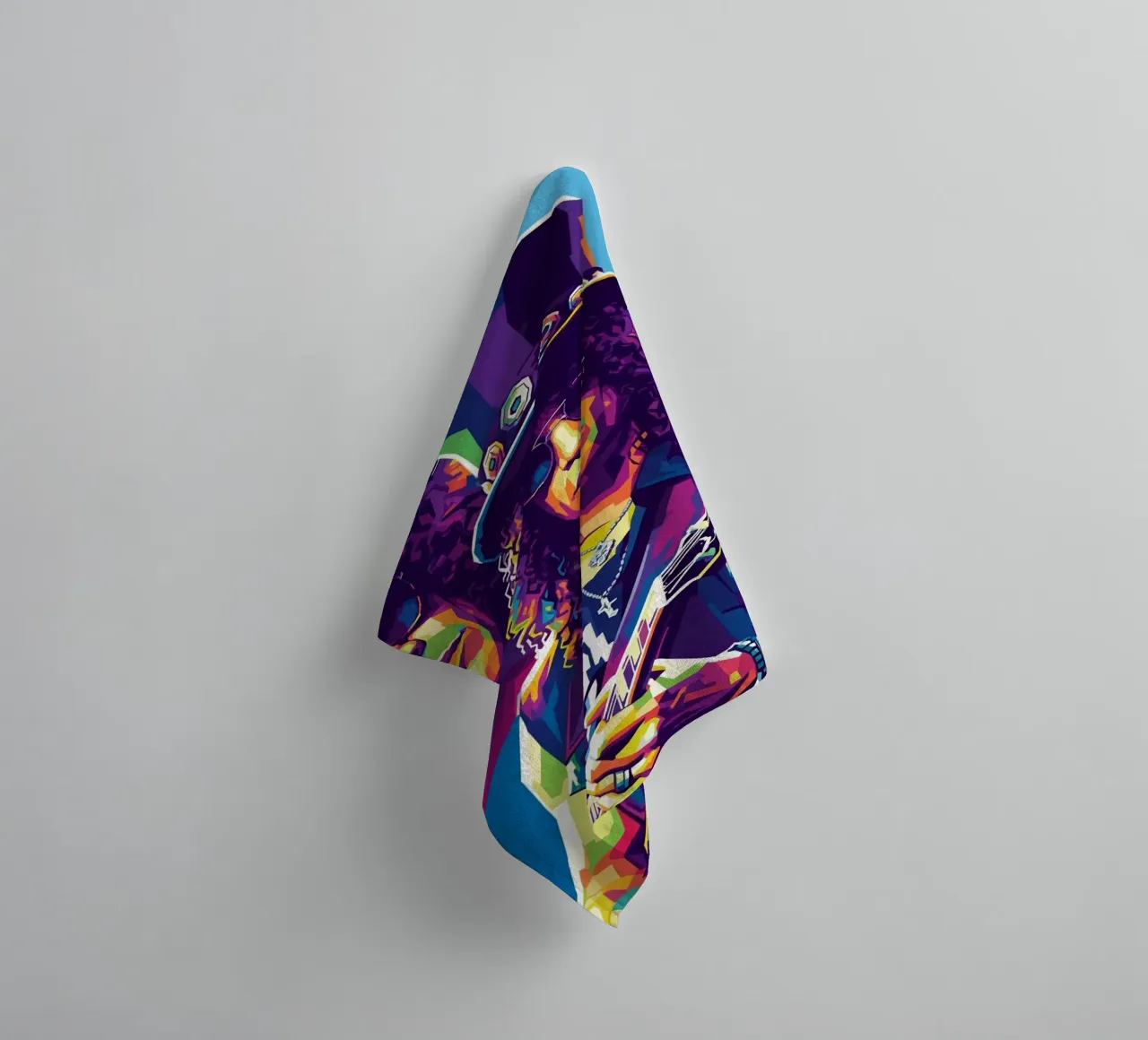 Slash - WPAP art style (6) towel by Hantamrata