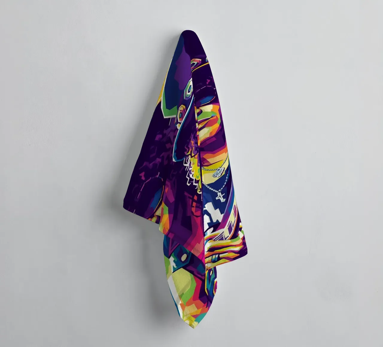 Slash - WPAP art style (6) towel by Hantamrata