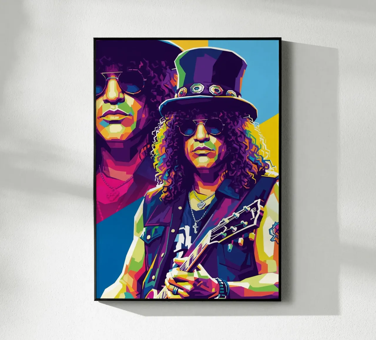 Slash - WPAP art style (6) plexiglass da Hantamrata