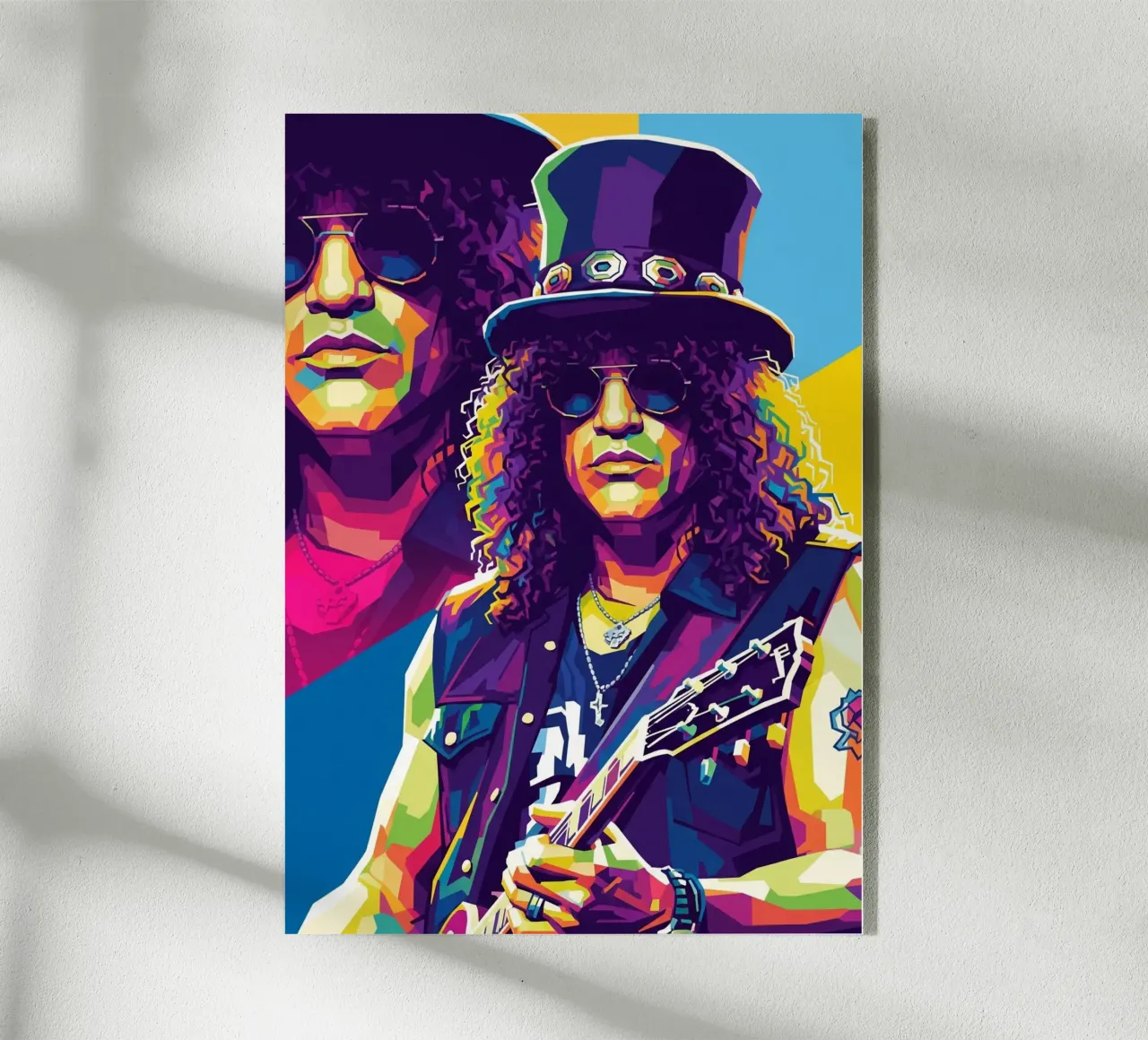 Slash - WPAP art style (6) plexiglass da Hantamrata