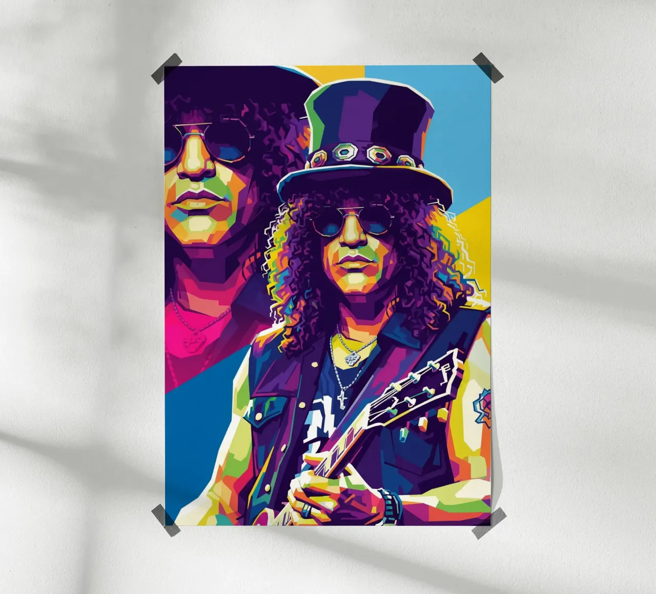 Slash - WPAP art style (6) hahnemühle by Hantamrata