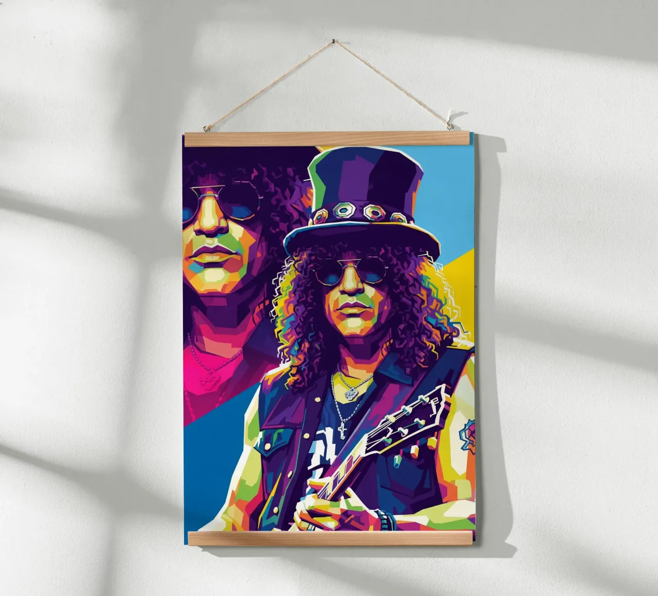 Slash - WPAP art style (6) hahnemühle by Hantamrata
