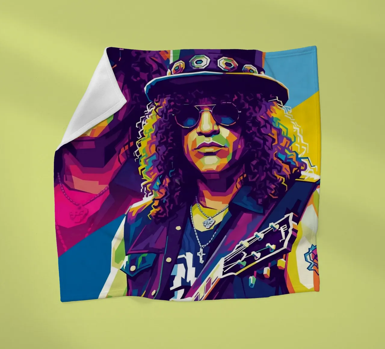 Slash - WPAP art style (6) coperta in pile da Hantamrata