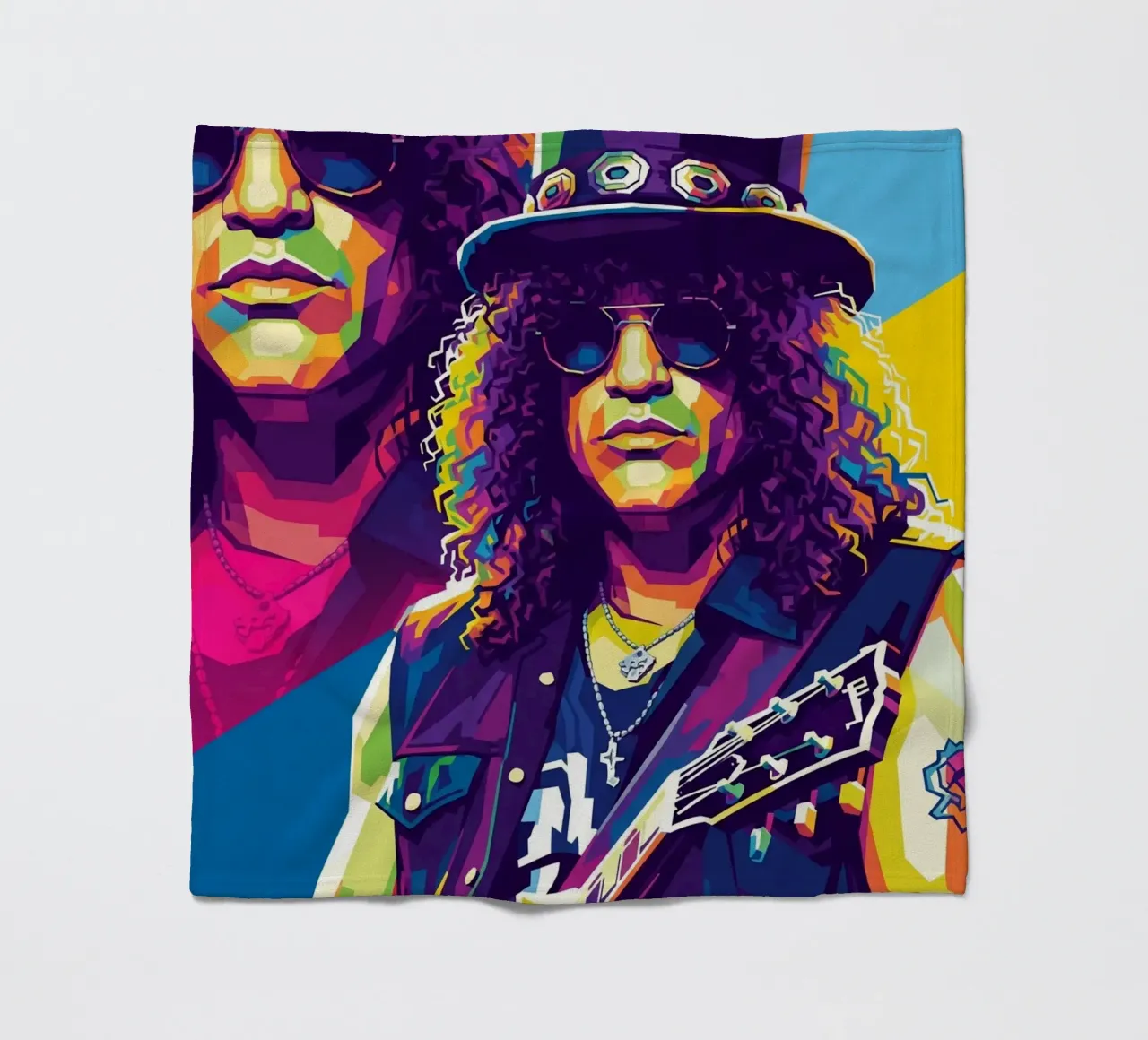 Slash - WPAP art style (6) coperta in pile da Hantamrata