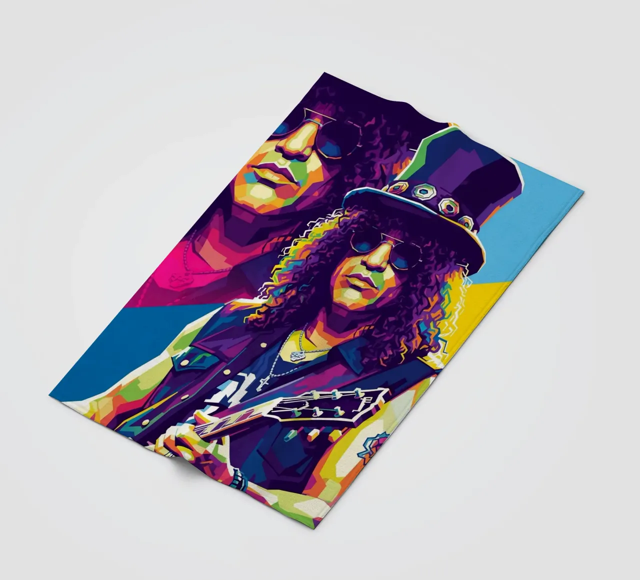 Slash - WPAP art style (6) coperta in pile da Hantamrata