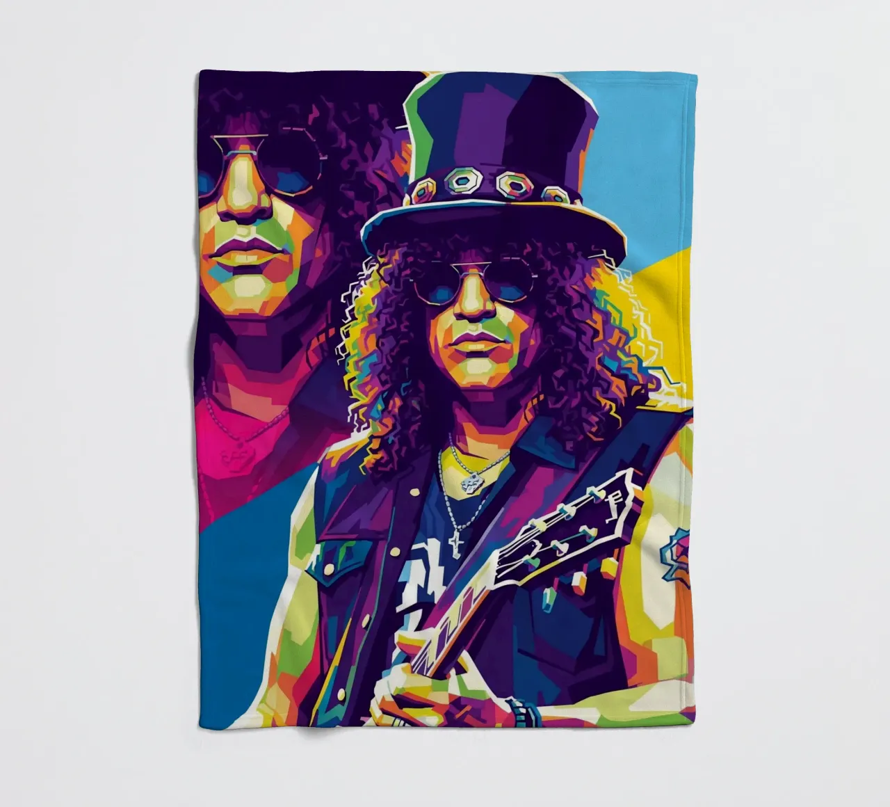 Slash - WPAP art style (6) coperta in pile da Hantamrata
