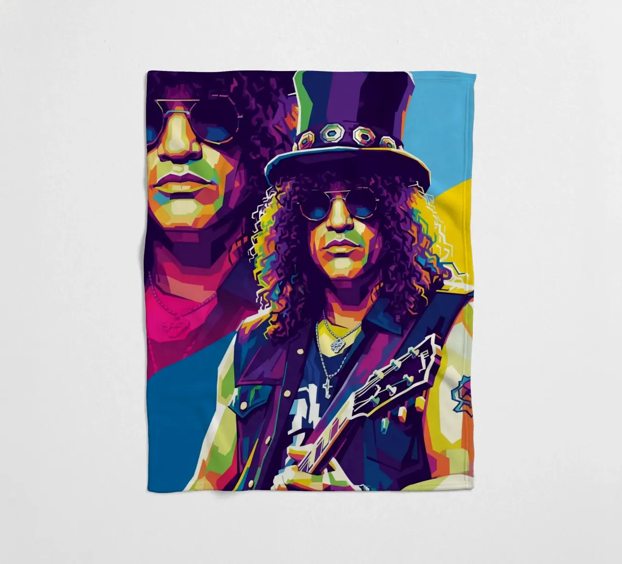Slash - WPAP art style (6) coperta in pile da Hantamrata