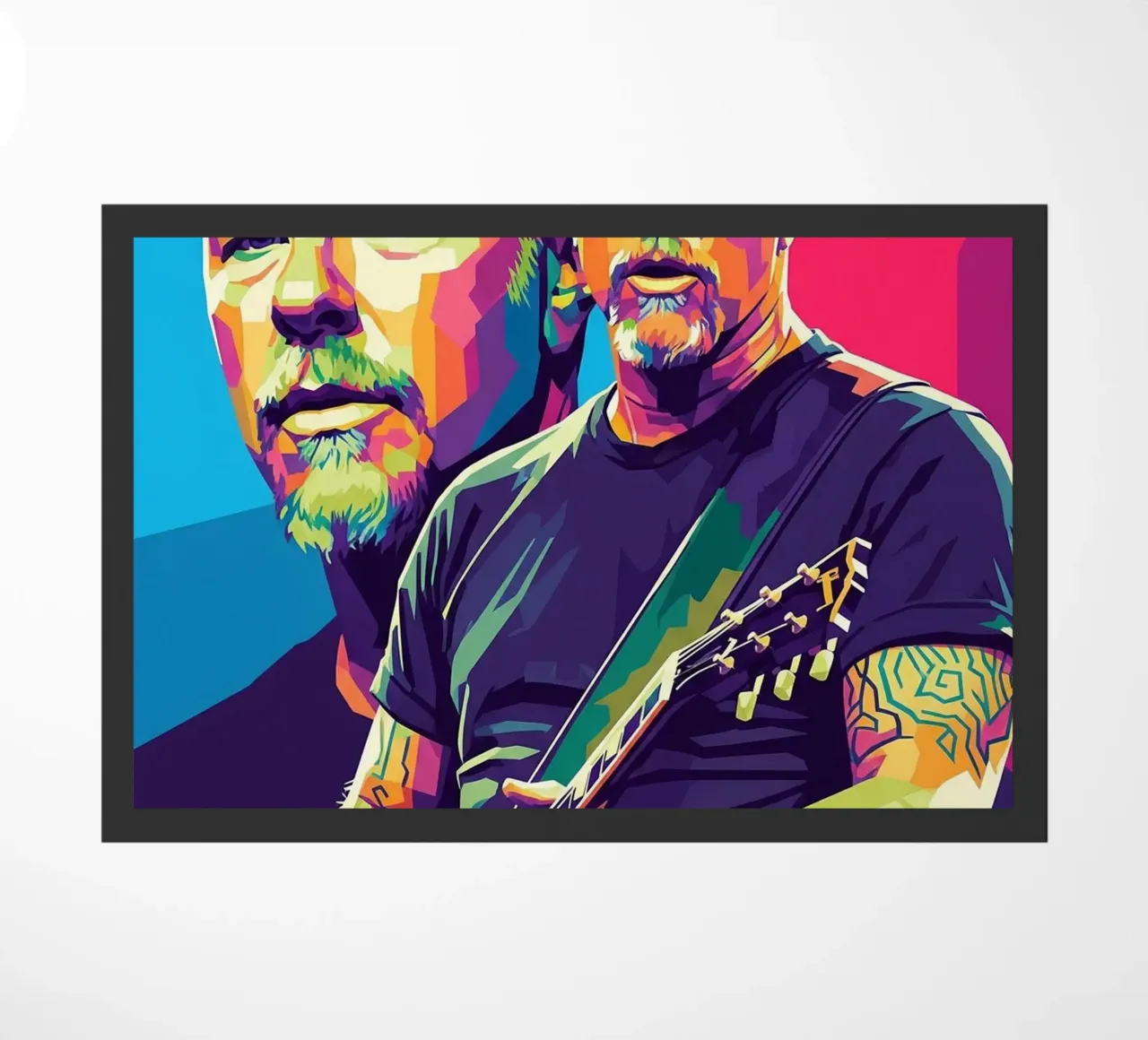 James Hetfield- WPAP art style zerbino da Hantamrata