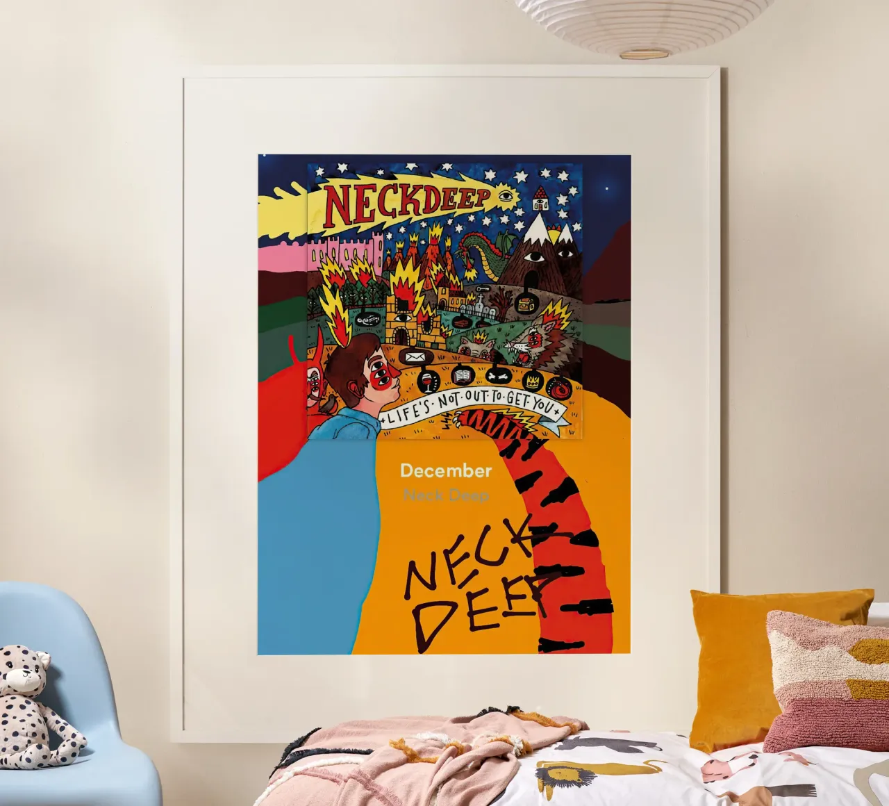 Neck Deep poster da Musadad Shop