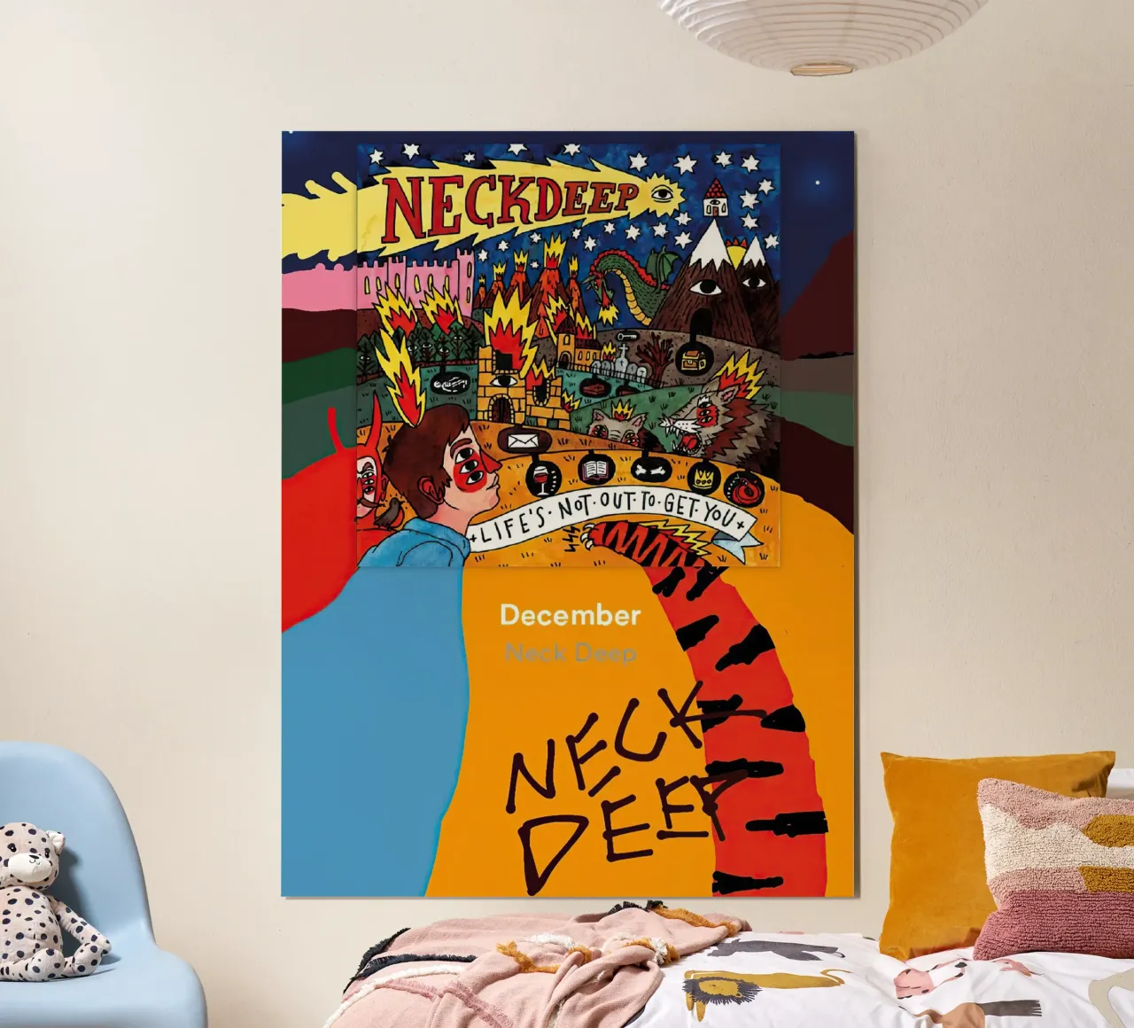 Neck Deep poster da Musadad Shop