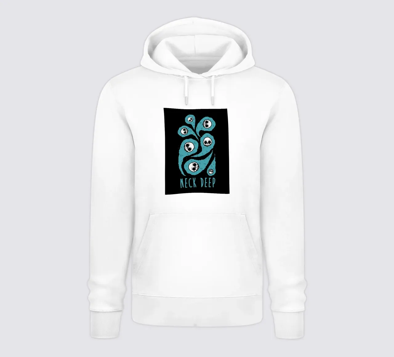 Neck Deep felpa con cappuccio da Musadad Shop