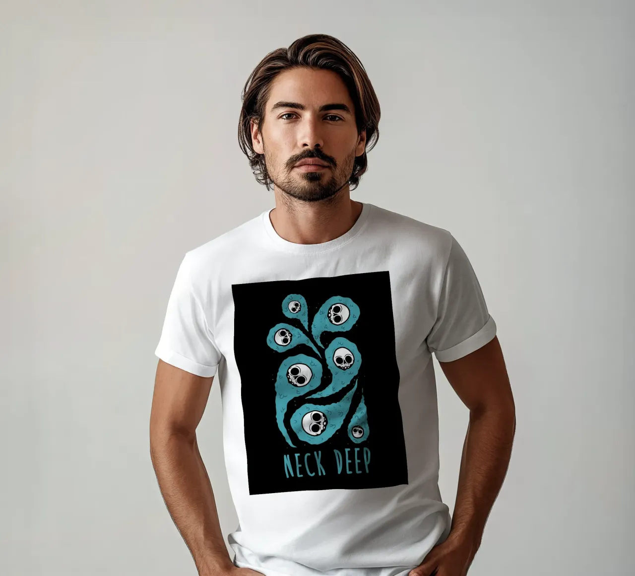 Neck Deep t-shirt da Musadad Shop