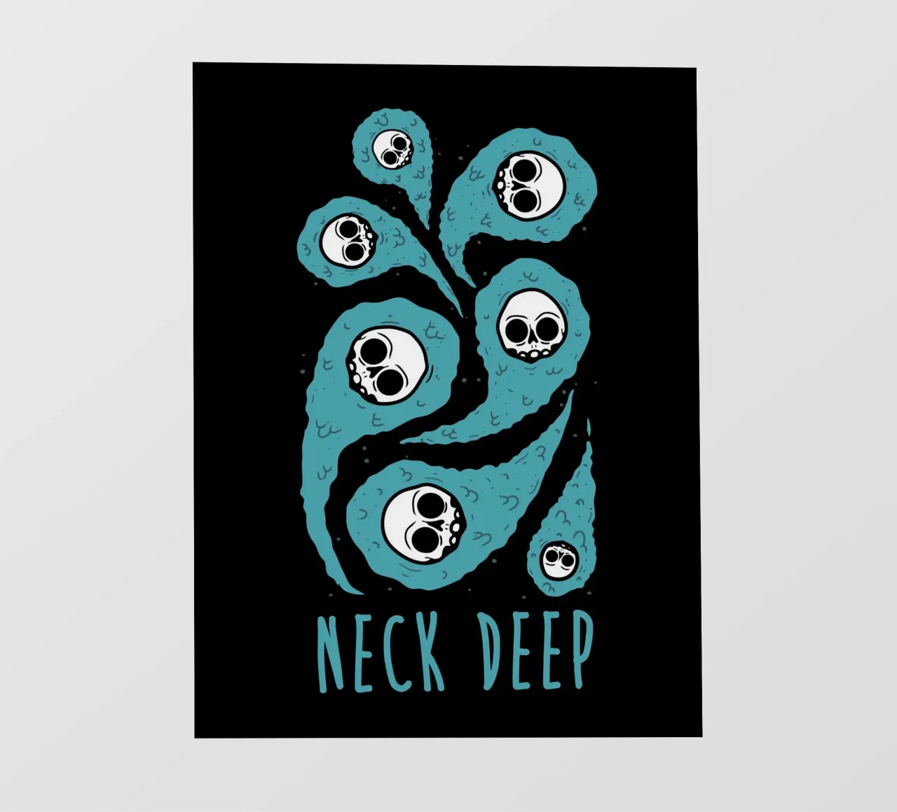 Neck Deep telo in pvc da Musadad Shop
