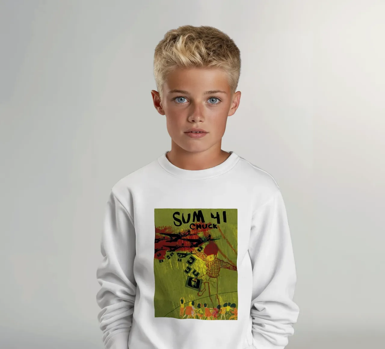 Sum 41 felpa bambino da Musadad Shop