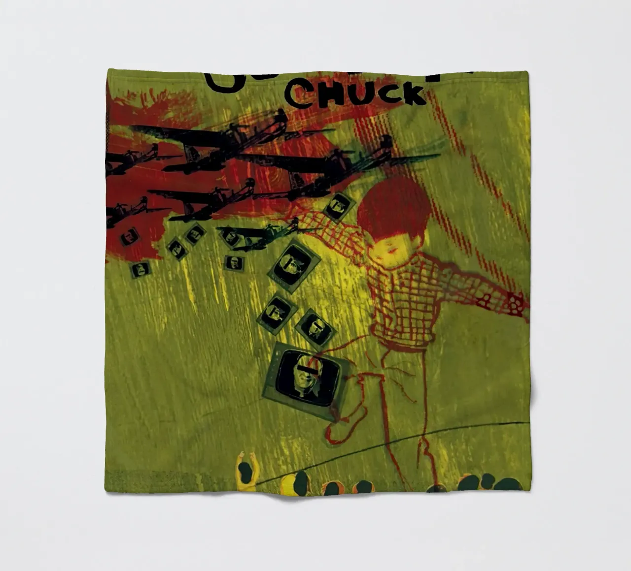 Sum 41 coperta in pile da Musadad Shop
