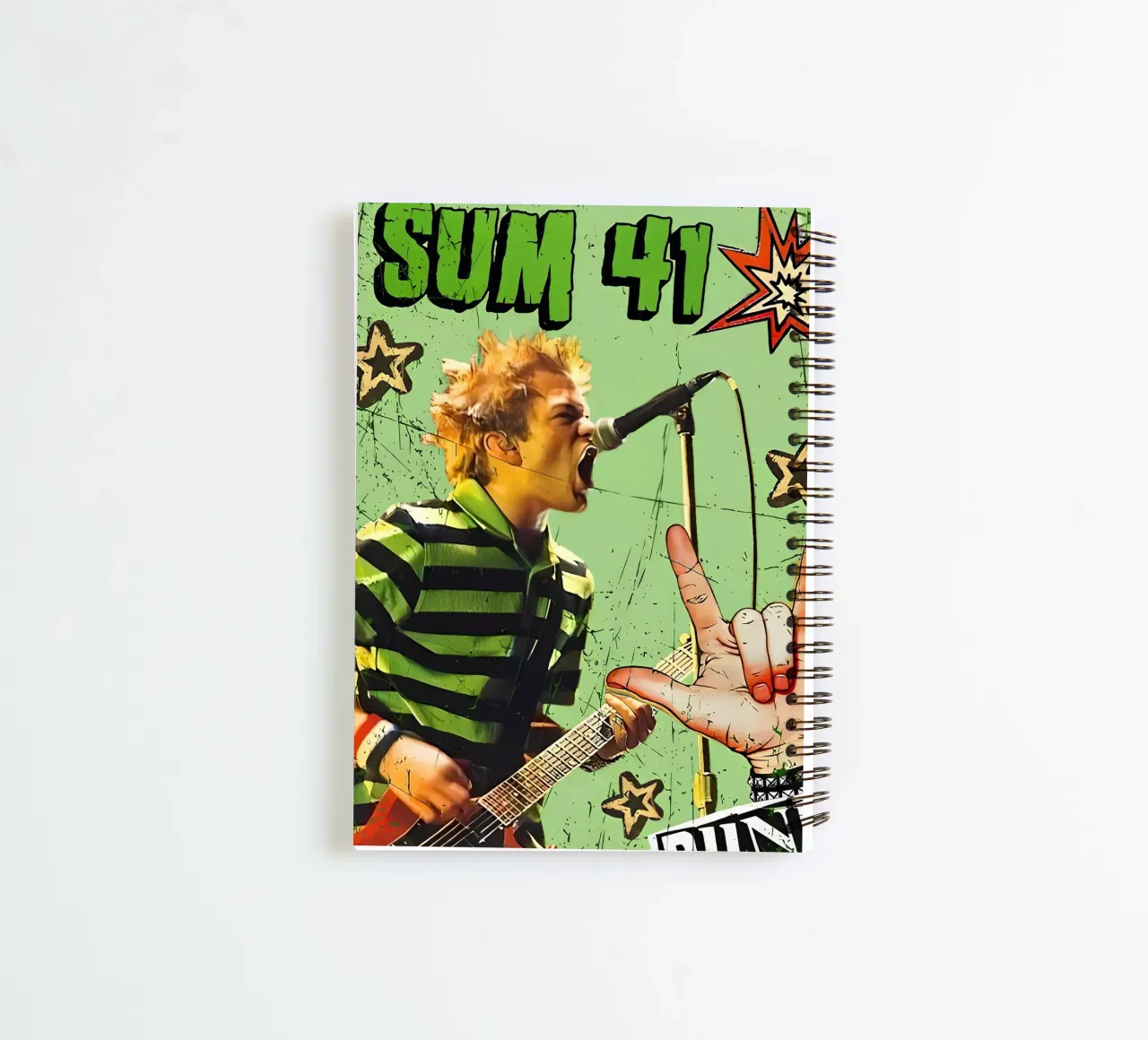 SUM 41 diario ad anelli da Musadad Shop