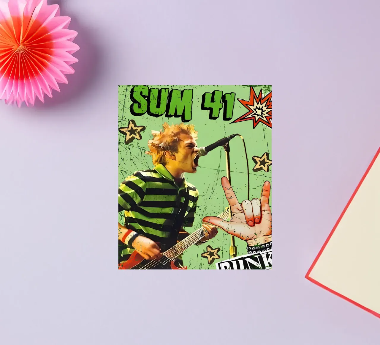 SUM 41 adesivo da Musadad Shop