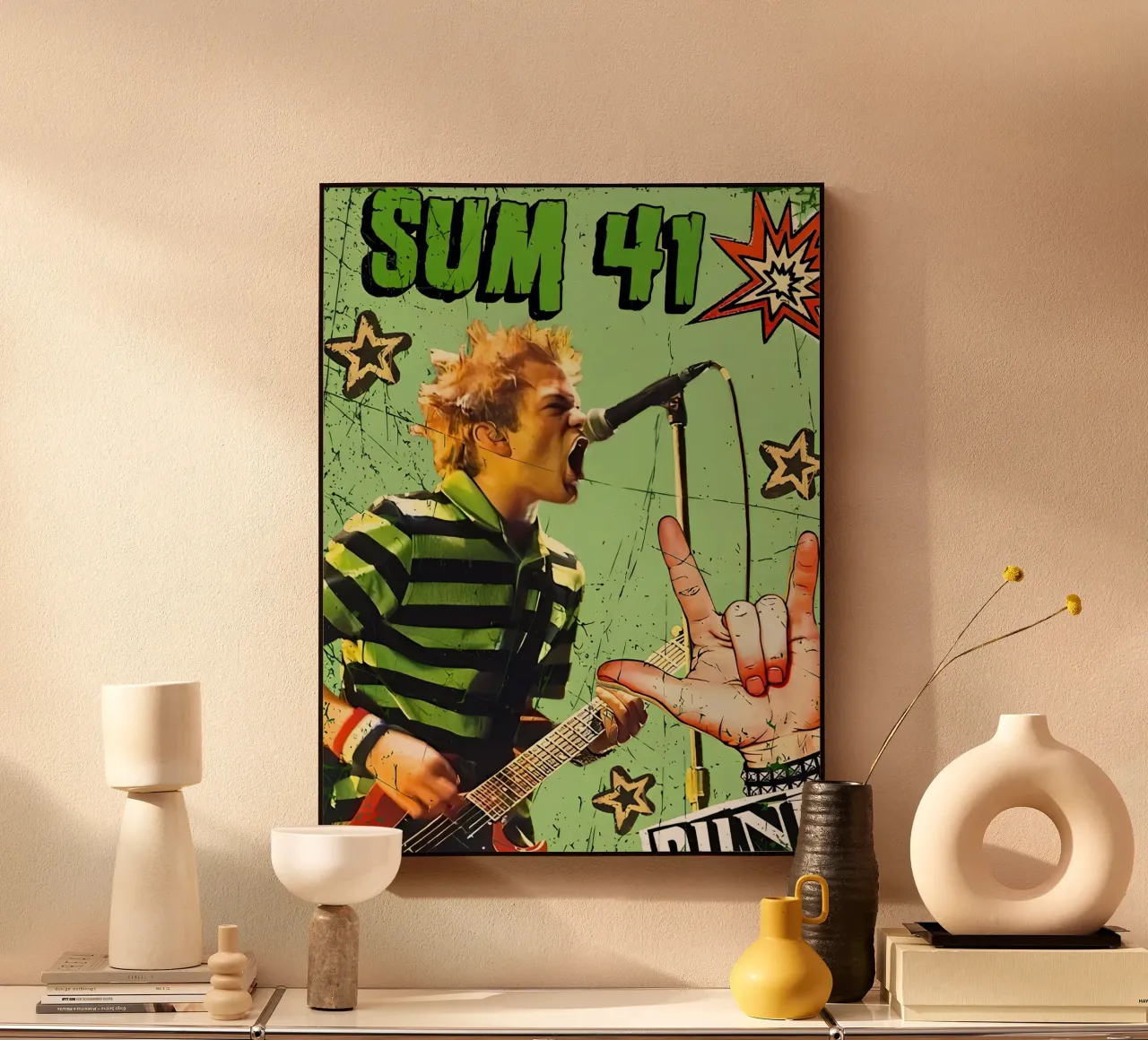 SUM 41 alluminio dibond da Musadad Shop