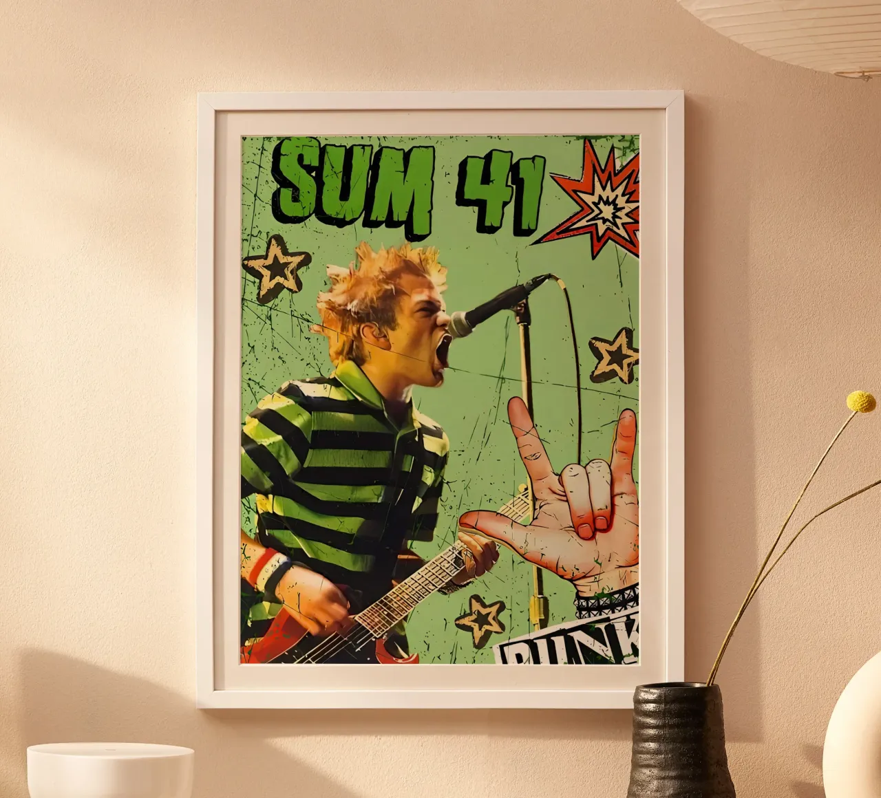 SUM 41 poster da Musadad Shop