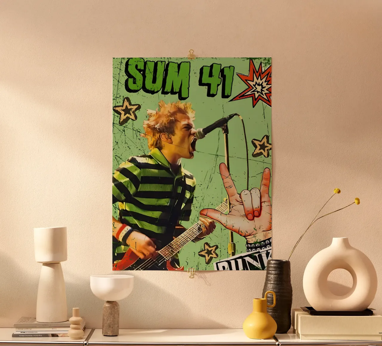 SUM 41 poster da Musadad Shop