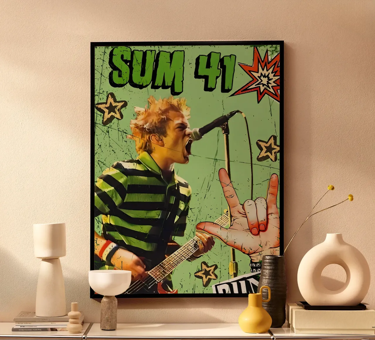 SUM 41 poster da Musadad Shop