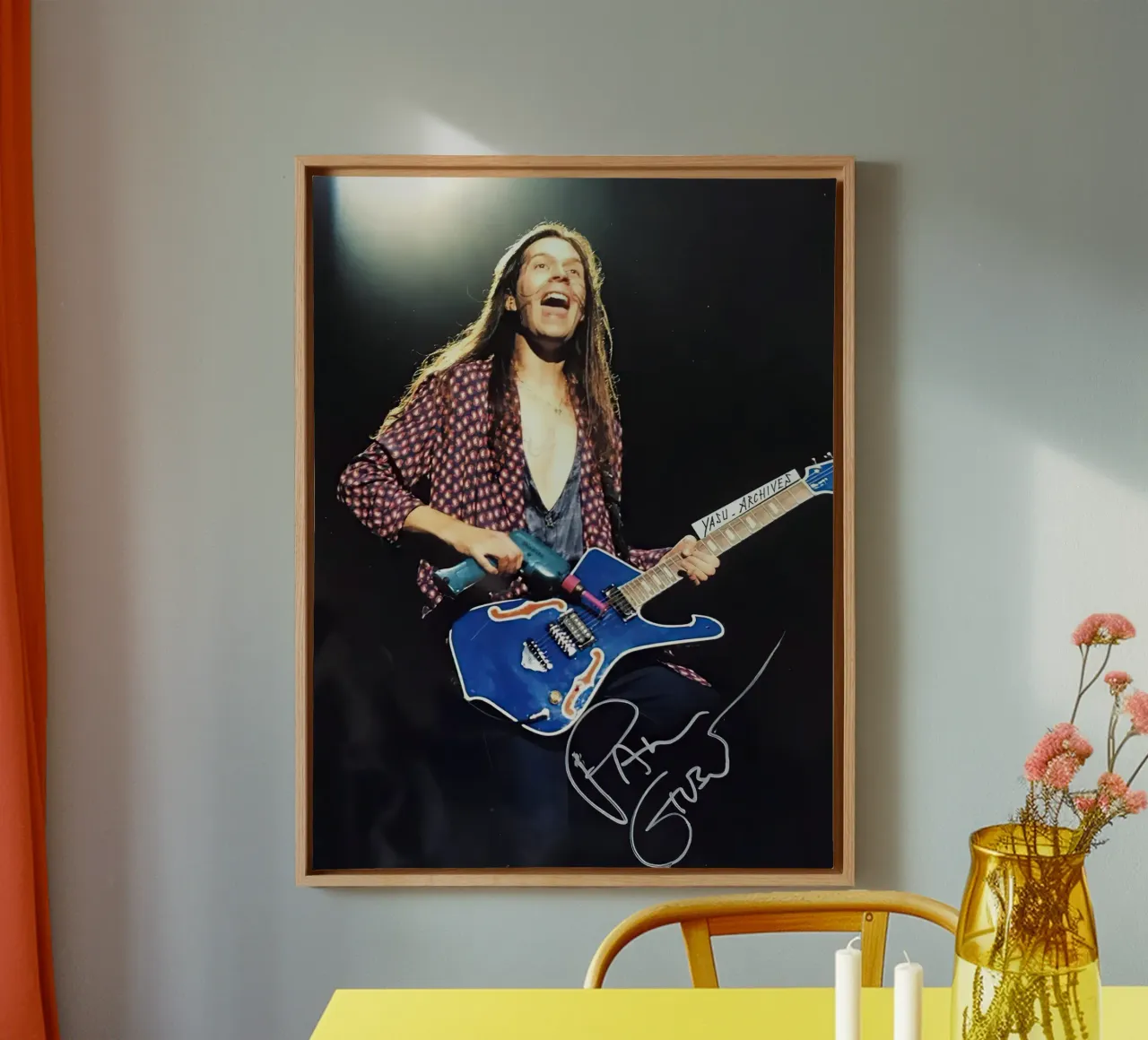Paul Gilbert tela con Cornice a cassetta da Musadad Shop