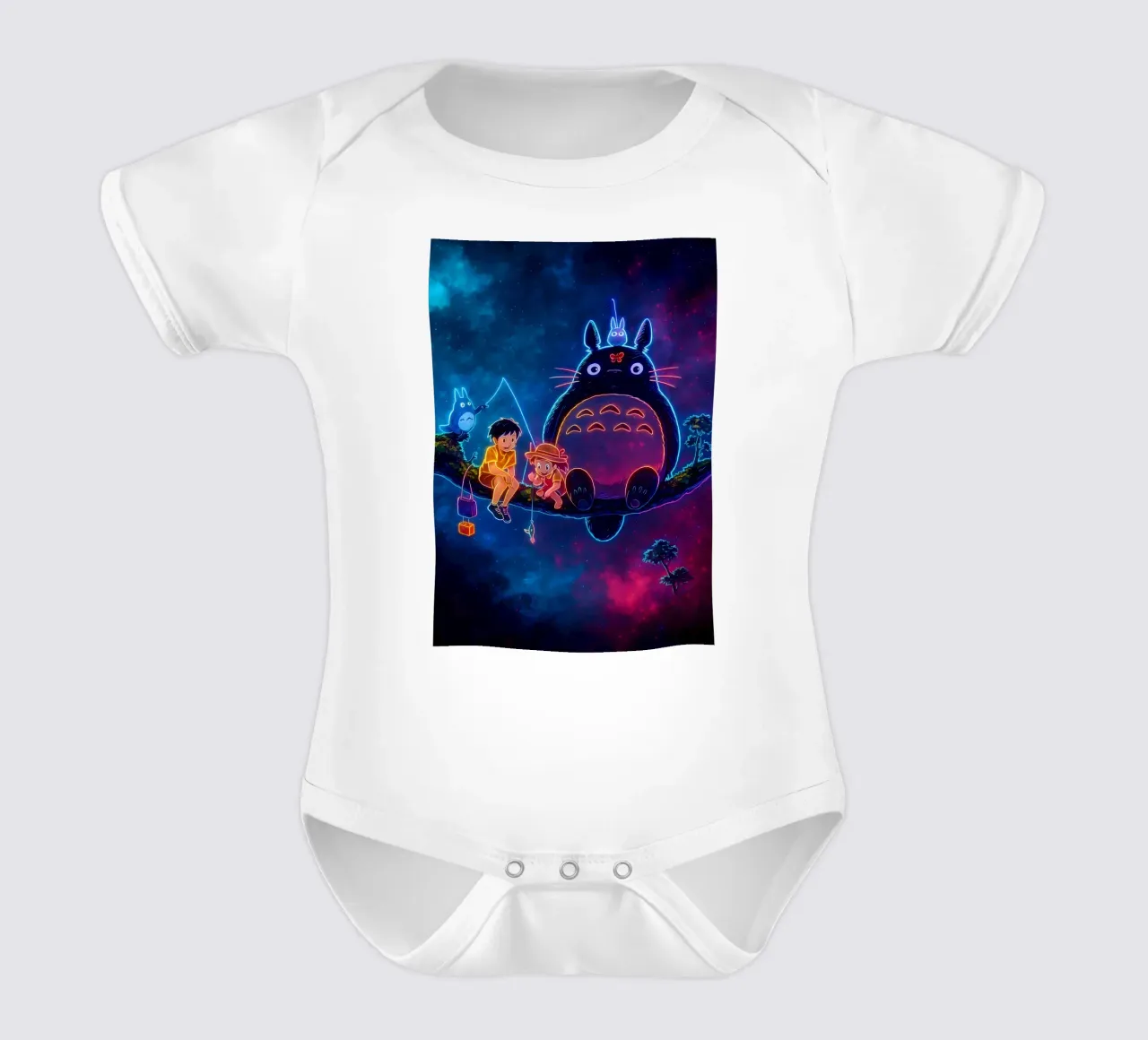 Soul Of my neighbor totoro Totoro body neonato maniche corte da DGSoulheroes