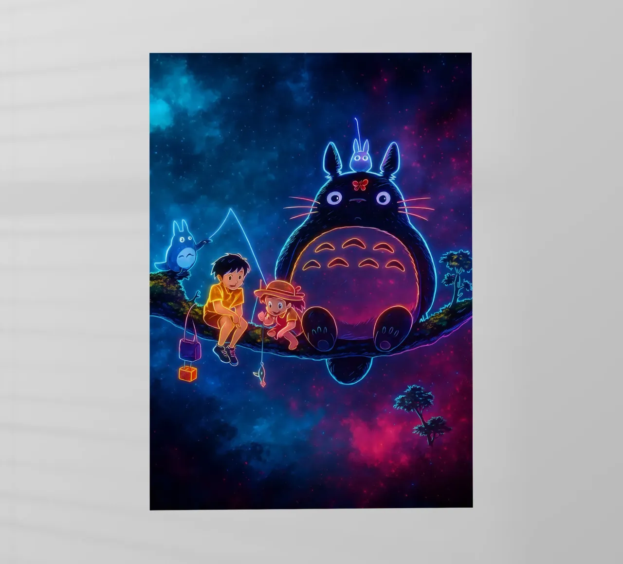 Soul Of my neighbor totoro Totoro pellicola backlit da DGSoulheroes