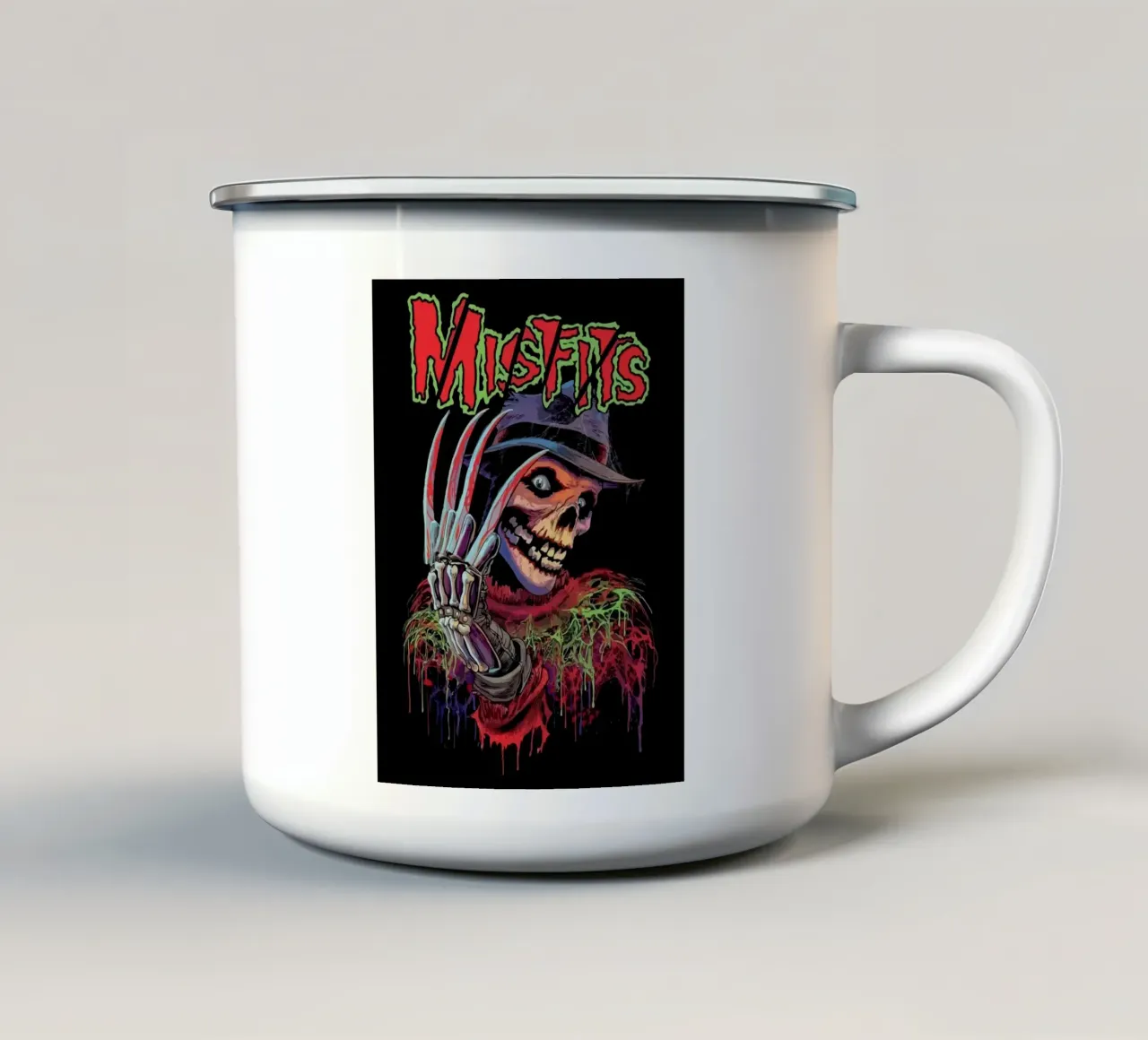 The Misfits tazza in smalto da Musadad Shop