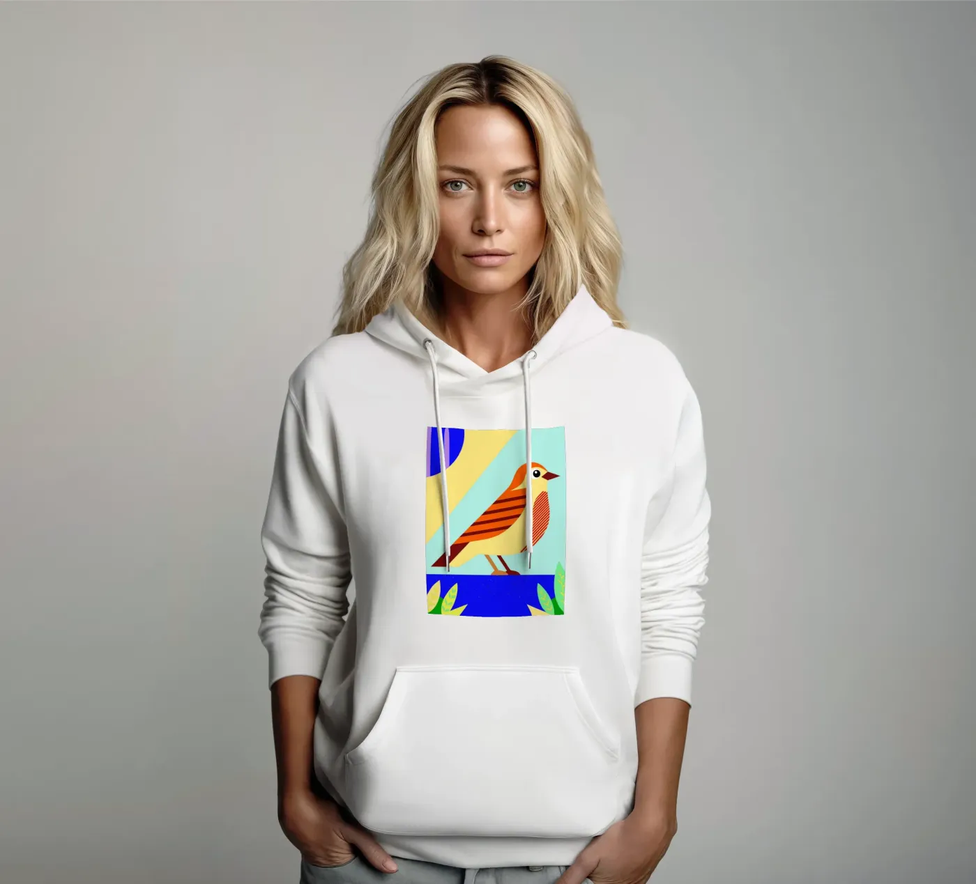 vector vogel hoodie van Botania