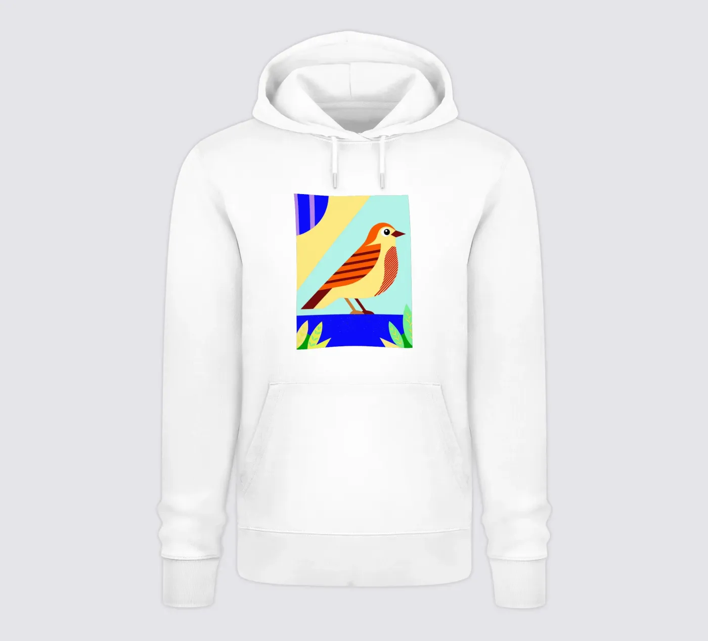 bird vector felpa con cappuccio da Botania