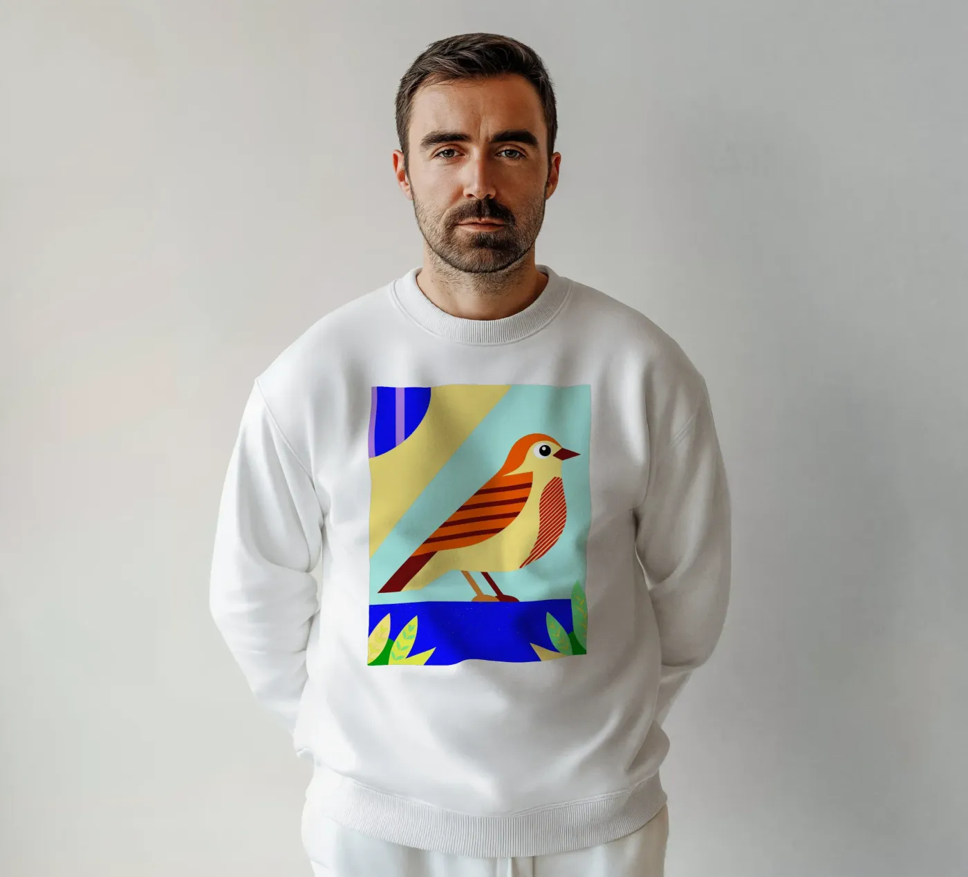 bird vector Sweatshirt von Botania