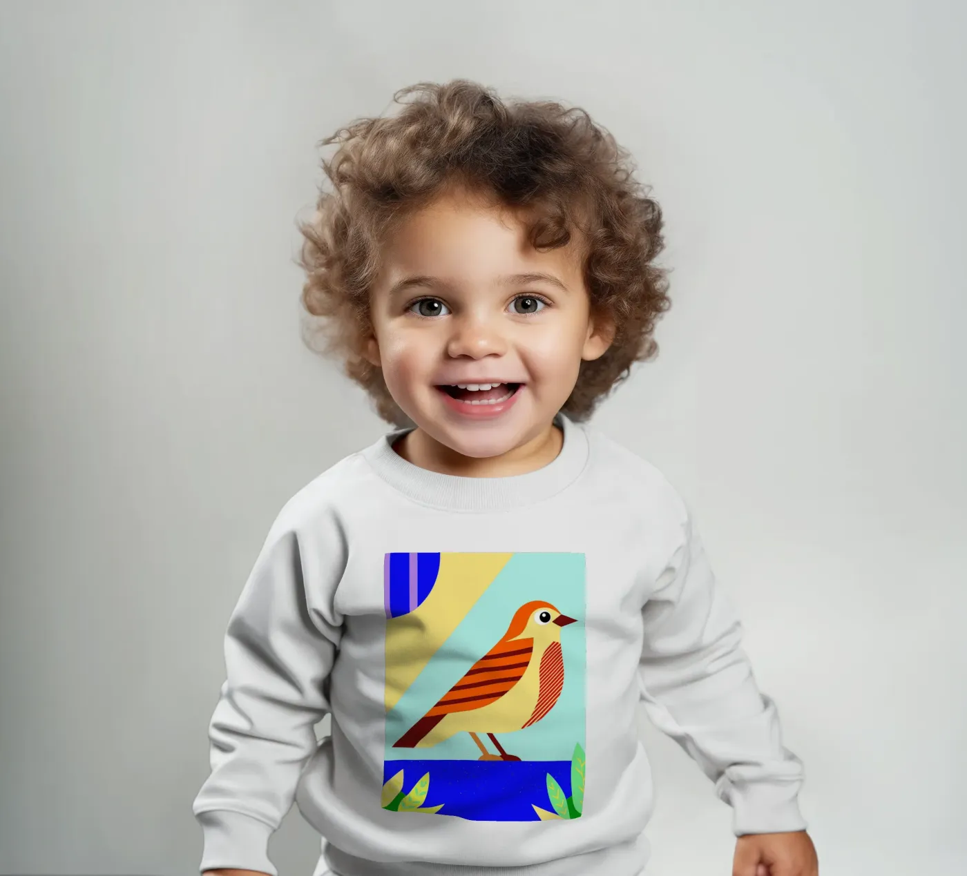 oiseau vectoriel sweat pour bébé de Botania