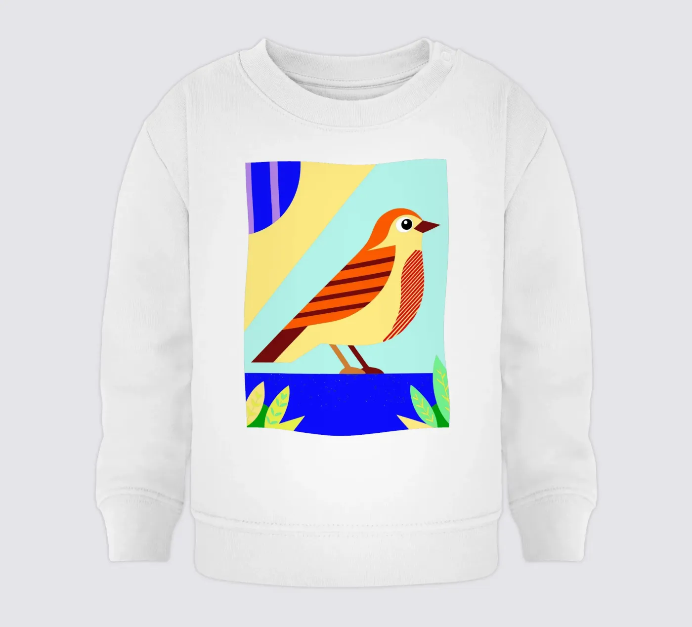 oiseau vectoriel sweat pour bébé de Botania