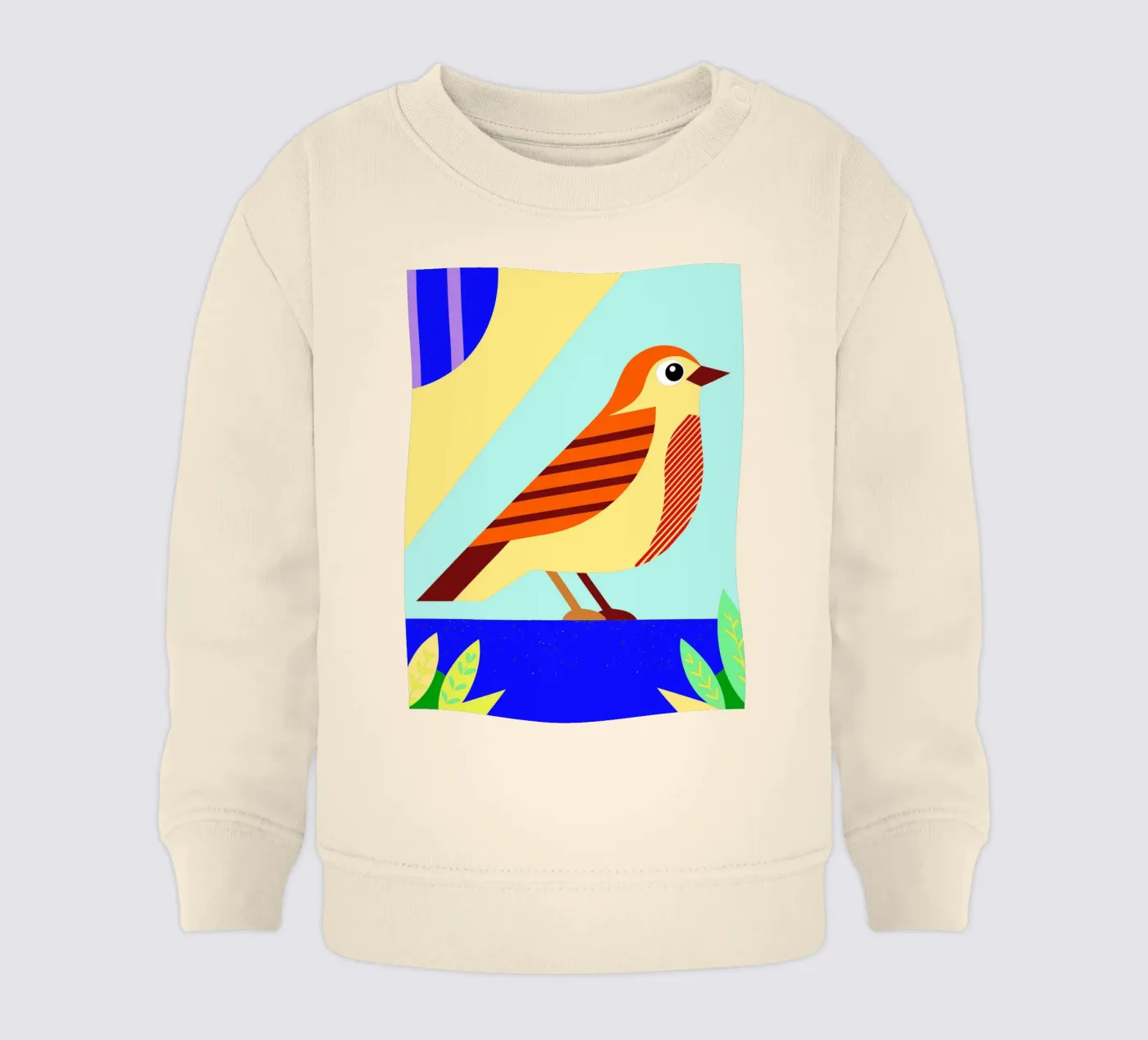 oiseau vectoriel sweat pour bébé de Botania