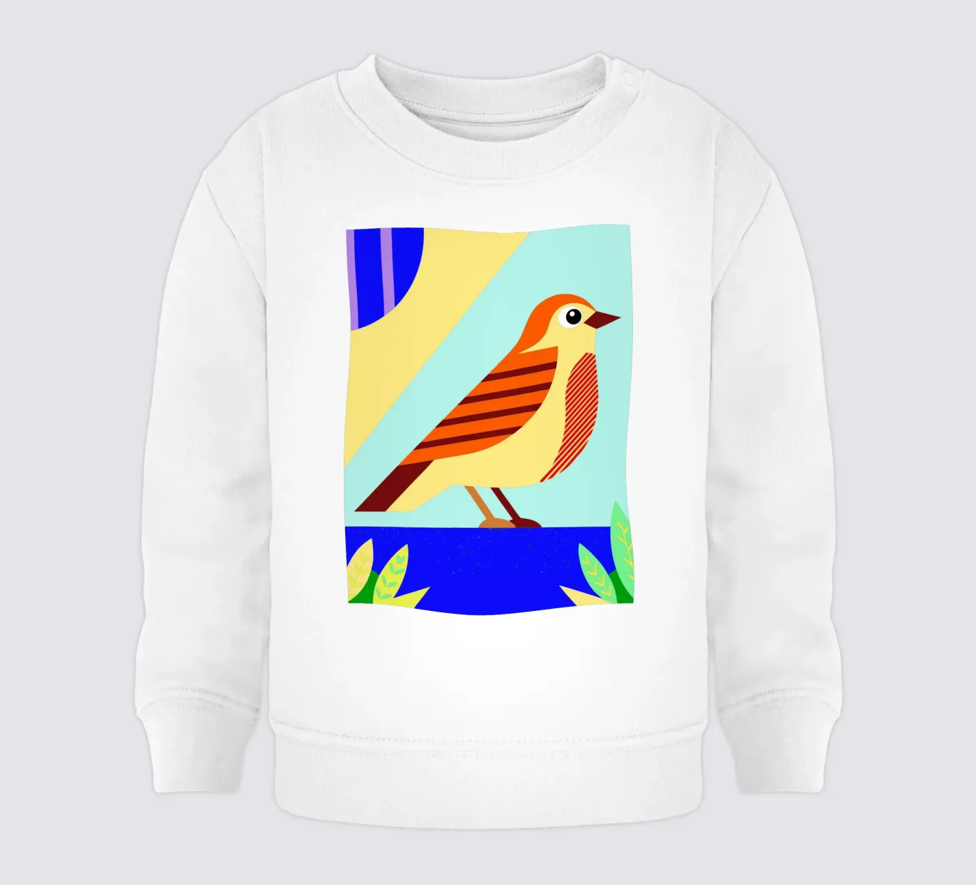 oiseau vectoriel sweat pour bébé de Botania
