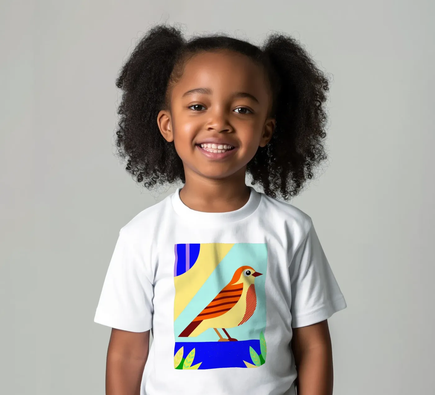 vector vogel kinder t-shirt van Botania