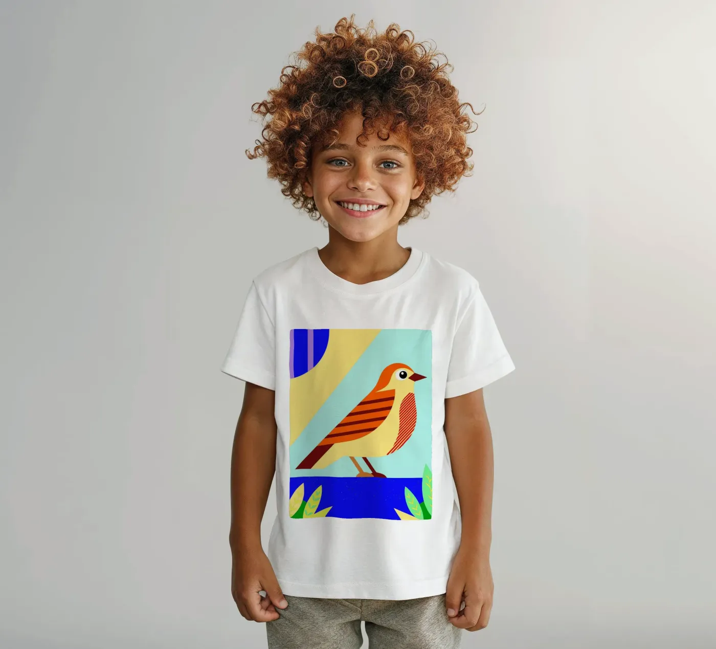 Vogelvektor Kinder T-Shirt von Botania