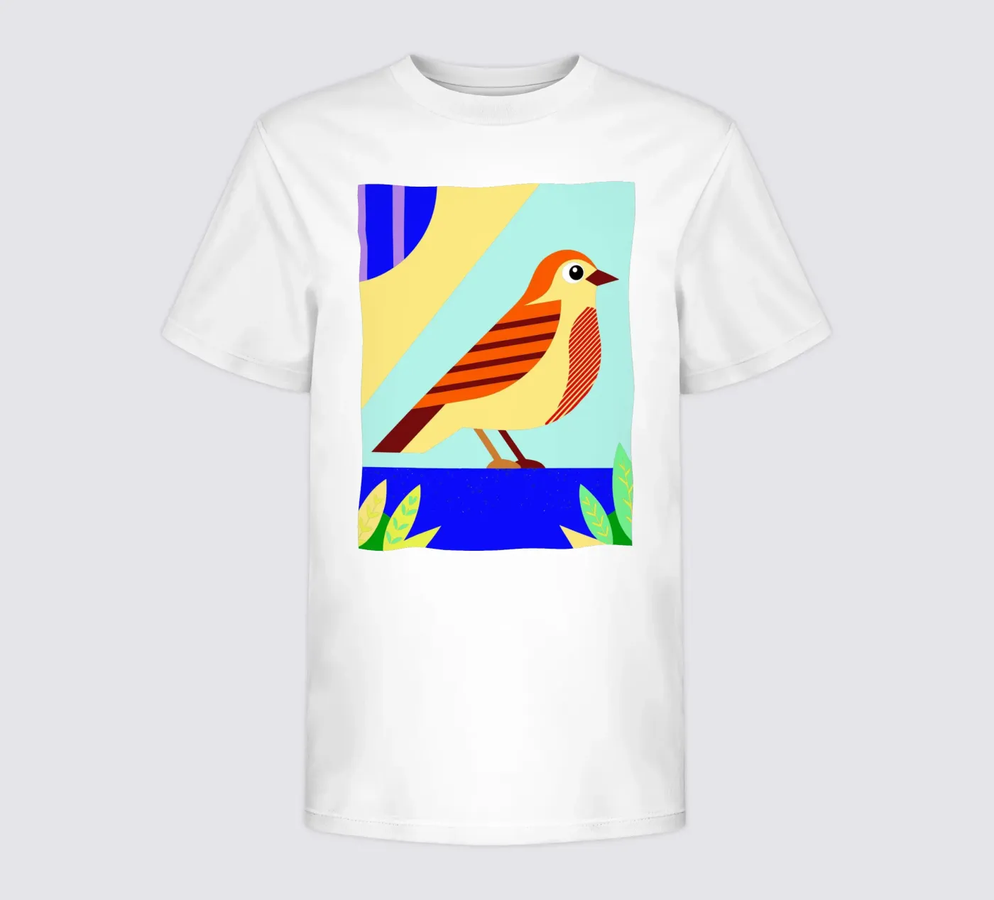 Vogelvektor Kinder T-Shirt von Botania