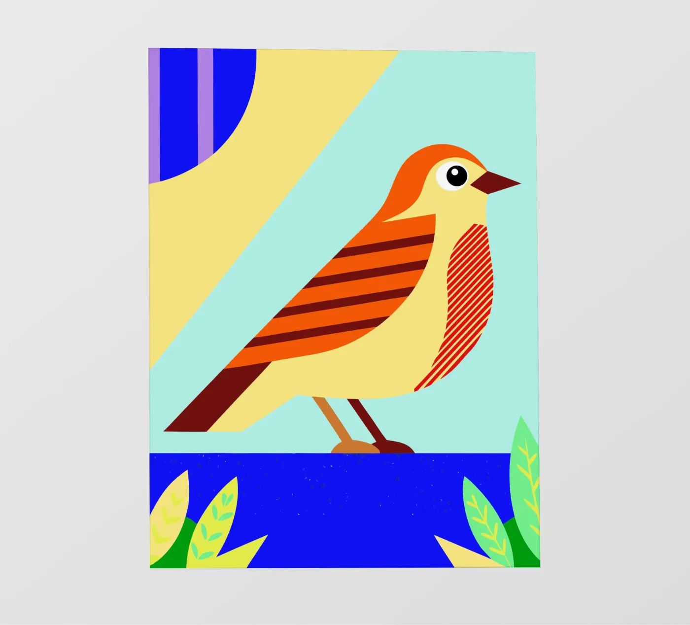 bird vector backlit film by Botania