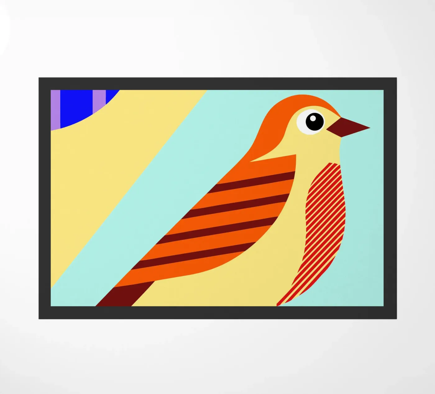 bird vector Fußmatte von Botania