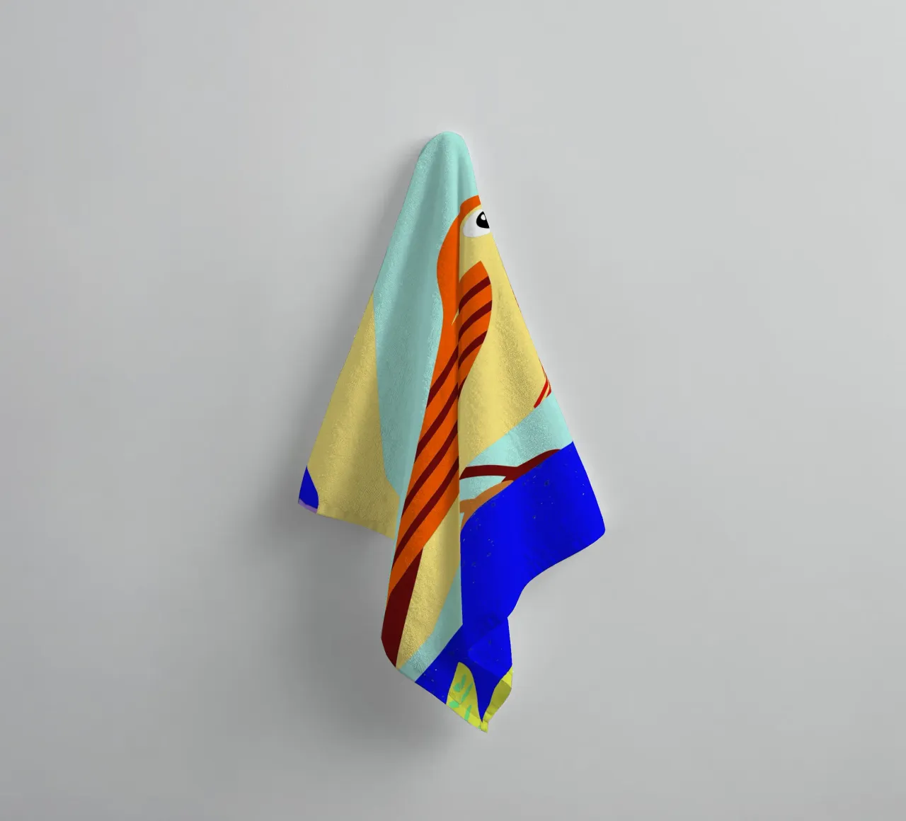 bird vector towel by Botania