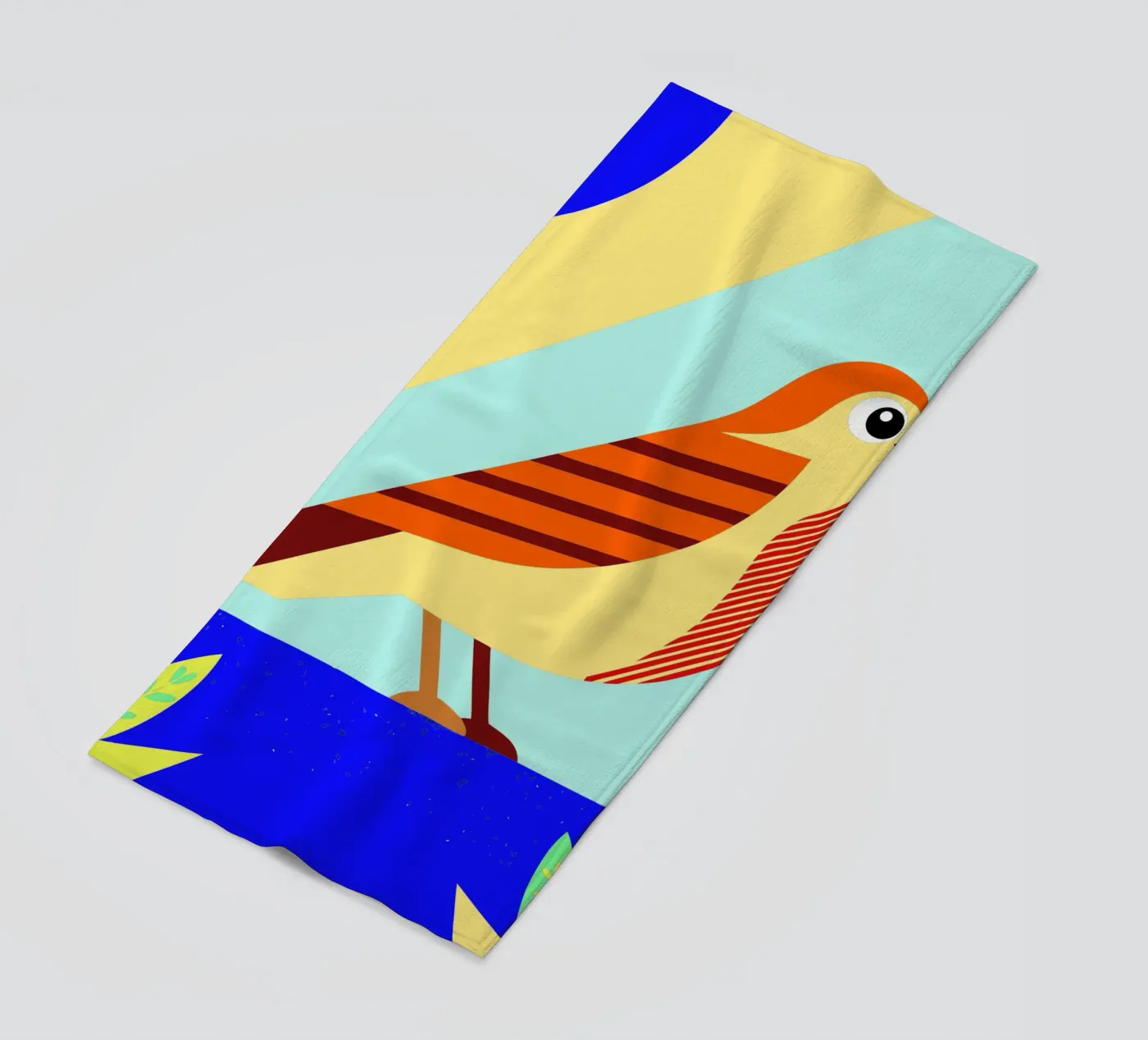 Vogelvektor Strandtuch von Botania