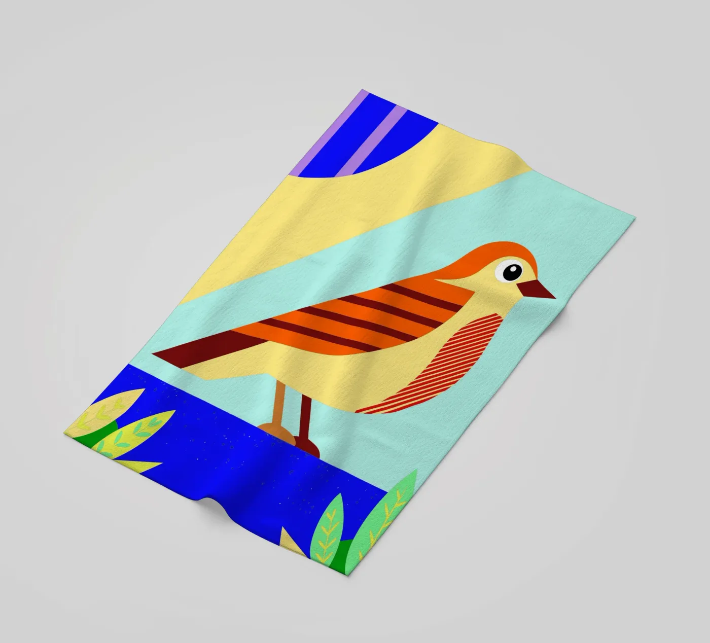 Vogelvektor Strandtuch von Botania