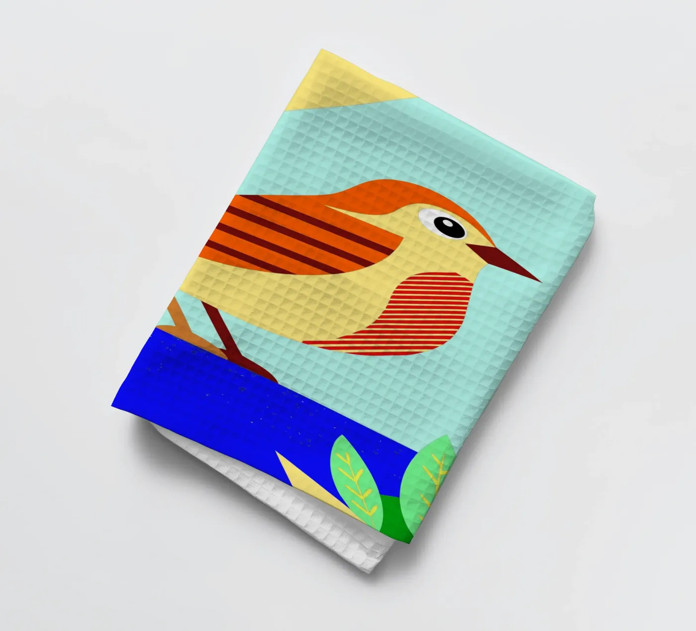 bird vector Geschirrtuch von Botania