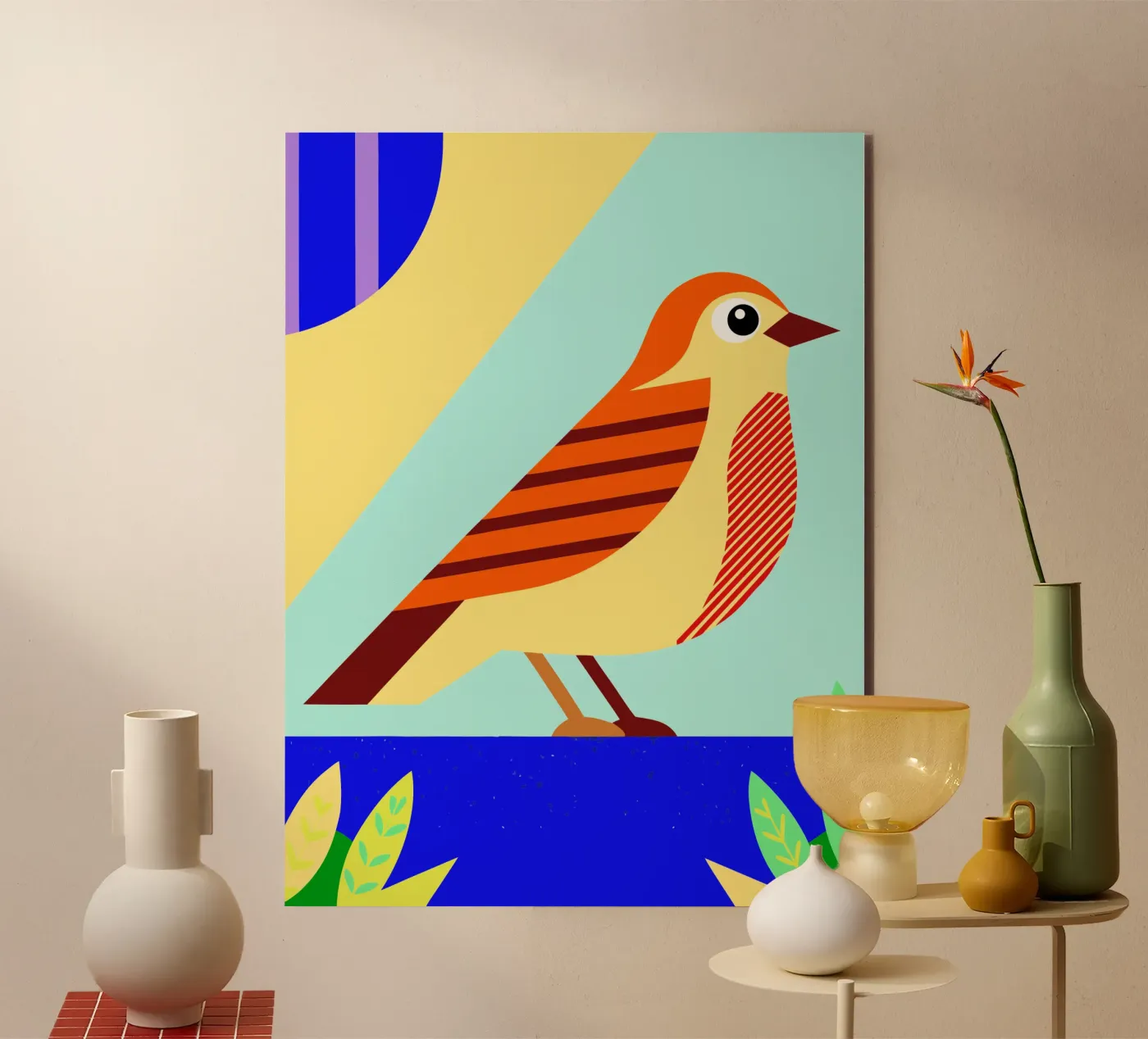 bird vector Forex-Platte von Botania